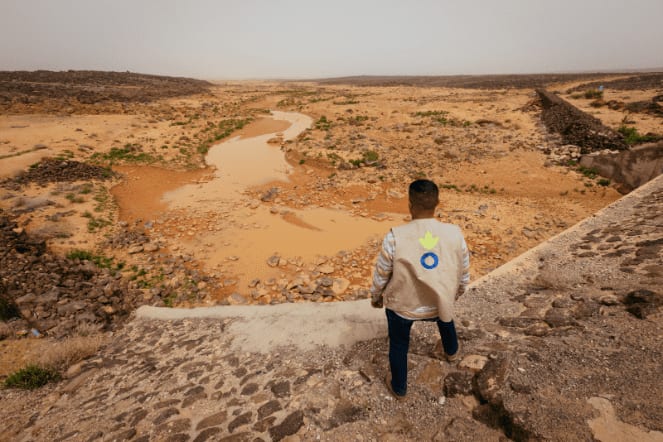 Étendue désertique en Jordanie